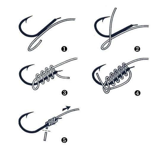 10 styles 100PCS Fishing Hooks Kits Worm Catfish Hooks Equipment Supplies Suitable for Shellfish Squid Crucian Carp