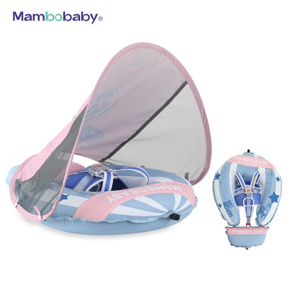 Baby Swimming Float With Sunshade For Infant Non-Inflatable