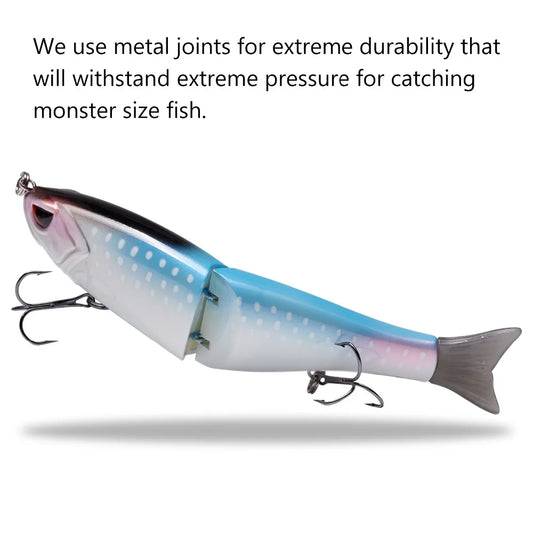 Pike Trout Glide Baits Minnow Hard Bass Fishing Lure
