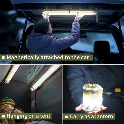 Rechargeable Camping Strong Light Waterproof 2000 mAh Tent Lamp