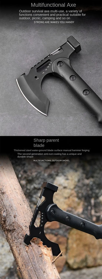 Camping Spike or Hammer Multi-Function Axe