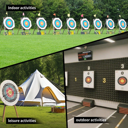 Foldable Bow and Arrow Set 55 Inch for Adults, Right Left Handed Archery