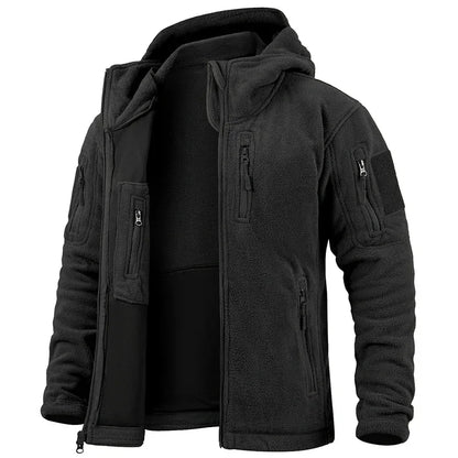 Men's Multi-Pocket Fleece Hunting / Hiking / Hoody Jacket