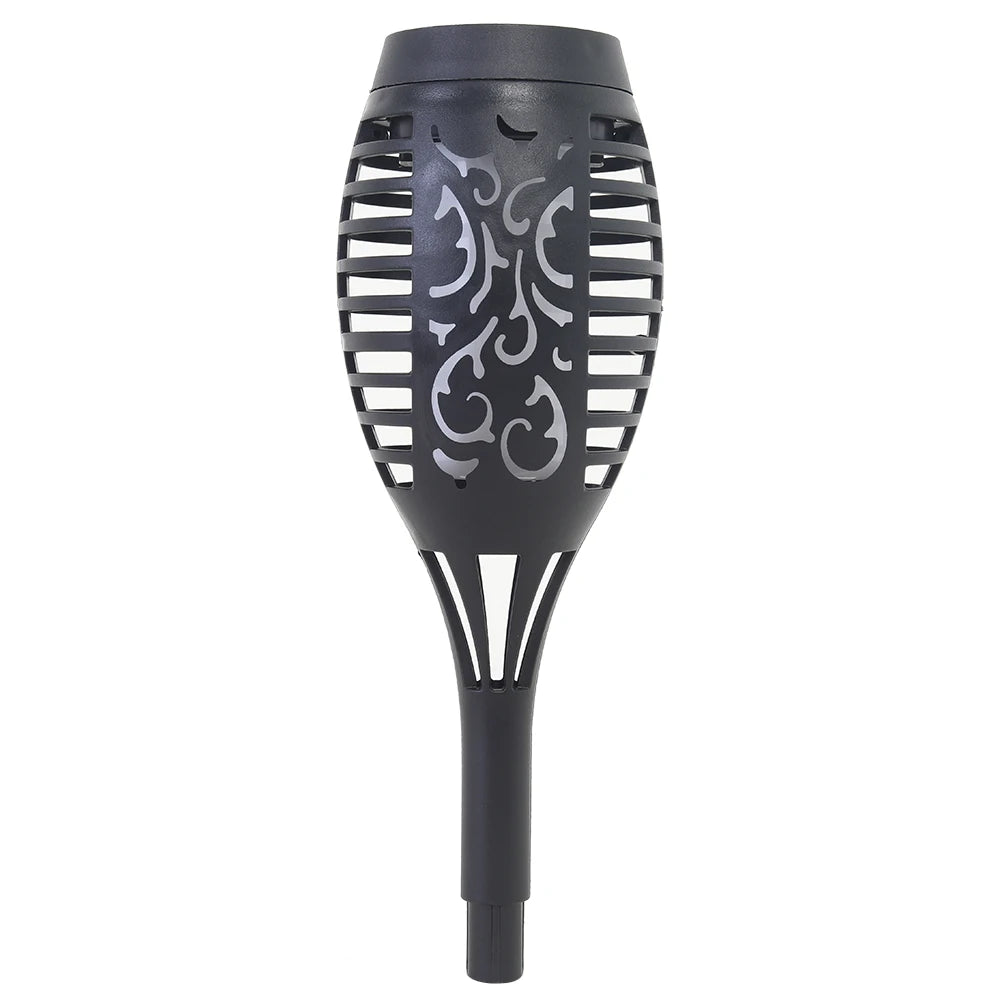 Solar Outdoor LED 4/6Pcs Solar Torch Lights with Flickering Flame Waterproof Camp Illumination