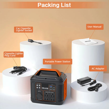 300W AC/DC Portable Solar Power Station