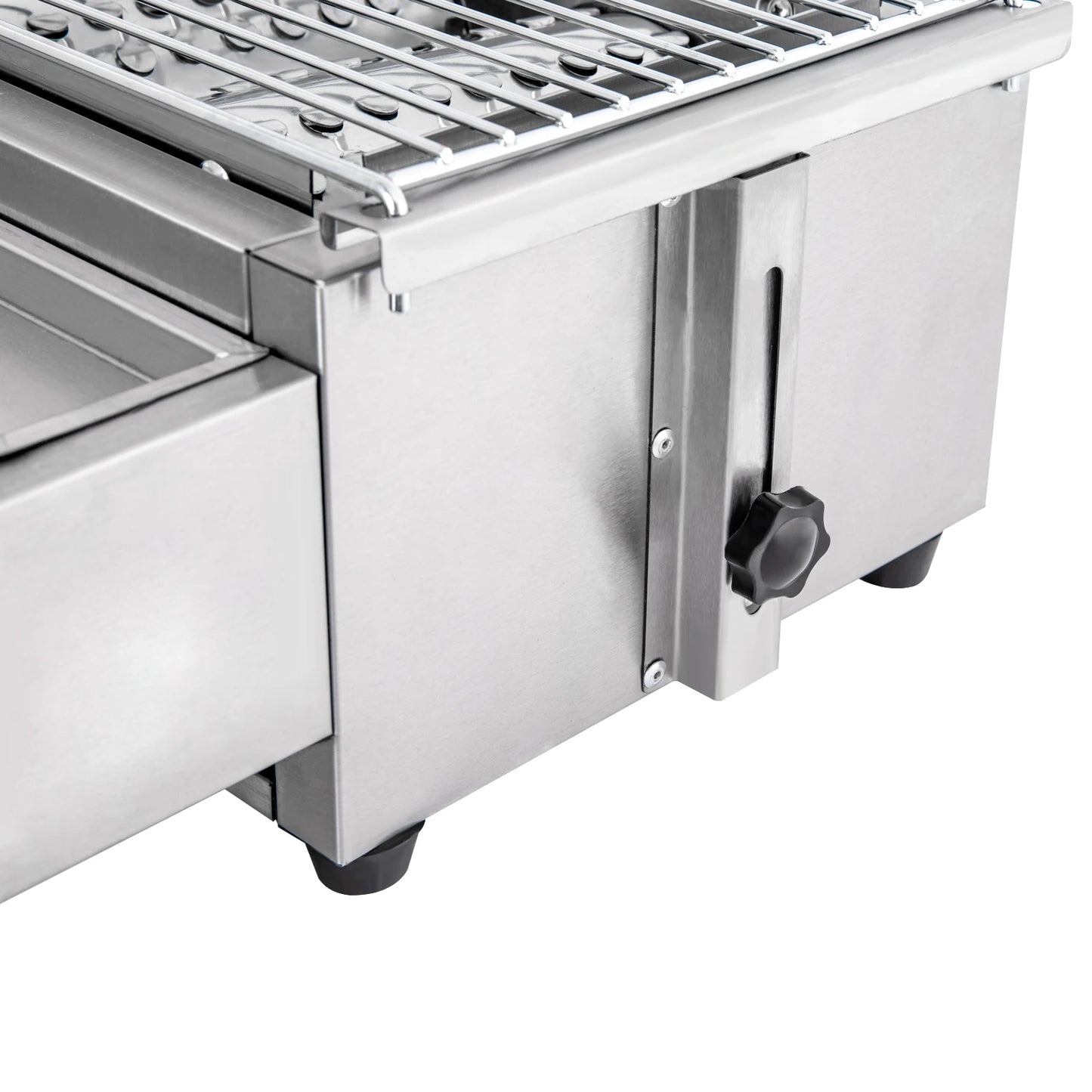 4-Burner Stainless Steel Tabletop Propane / LPG Gas Grill