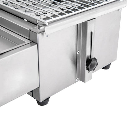 4-Burner Stainless Steel Tabletop Propane / LPG Gas Grill