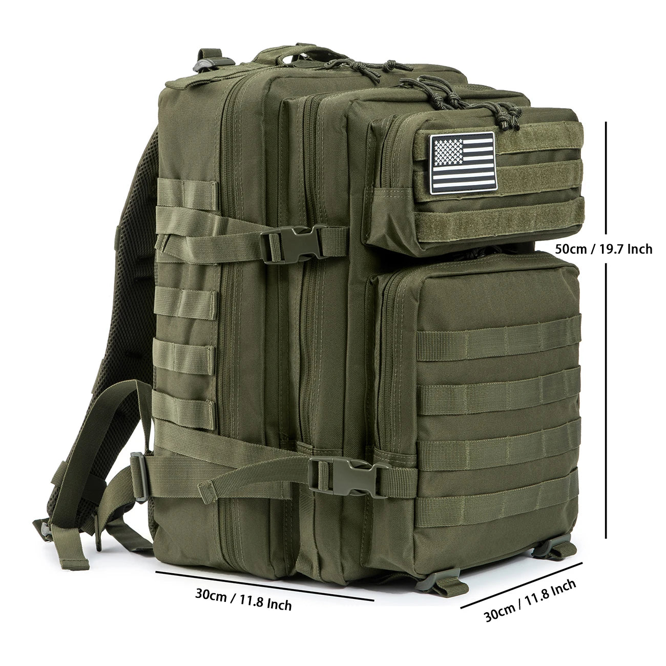 45L Large Capacity Tactical Backpack