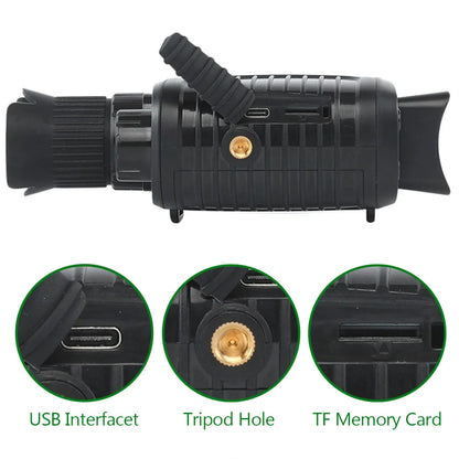 Digital Night Vision HD Infrared Monocular For Hunting, Camping, Travel