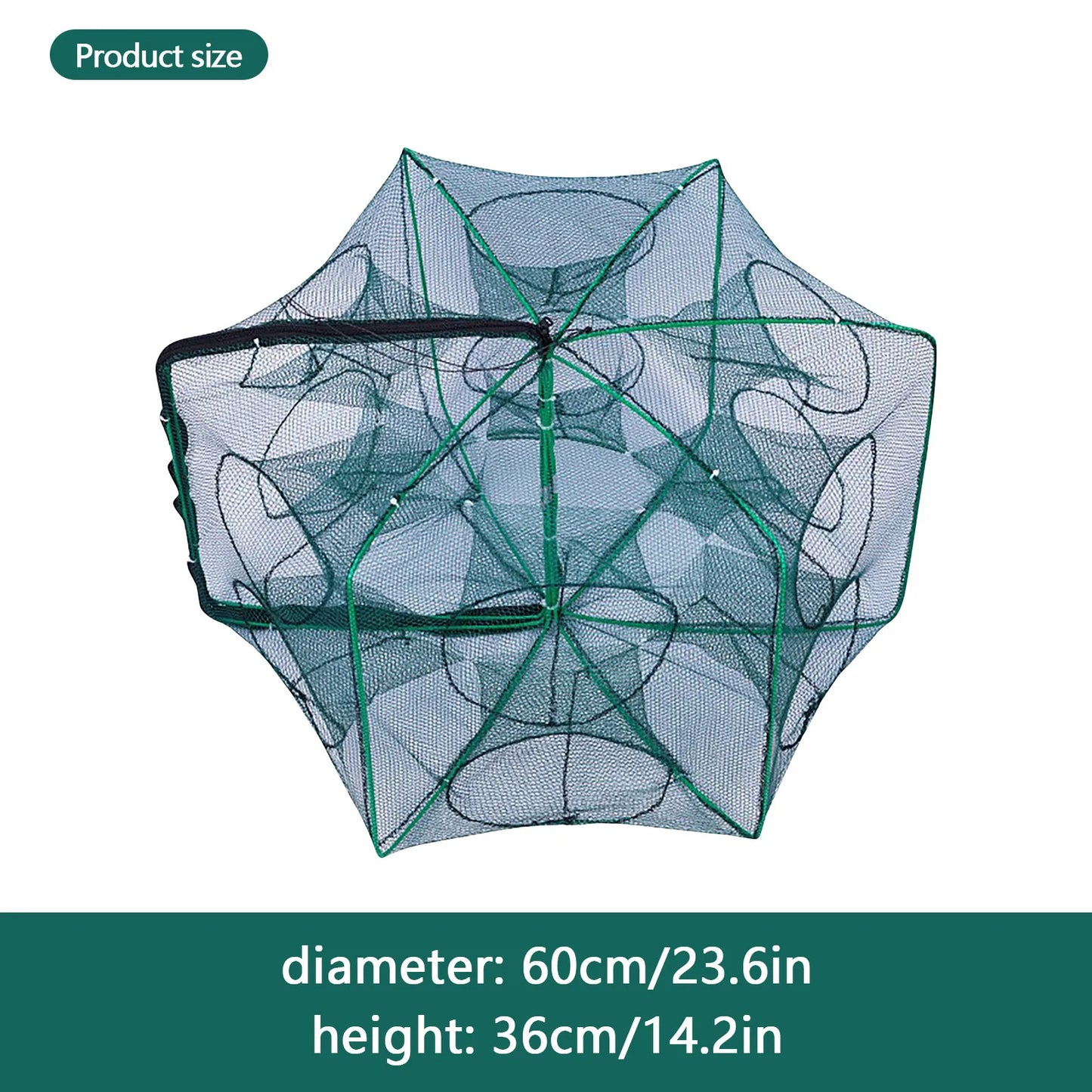 Nylon Folding Lobster / Shrimp / Crab / Fish Cage / Trap