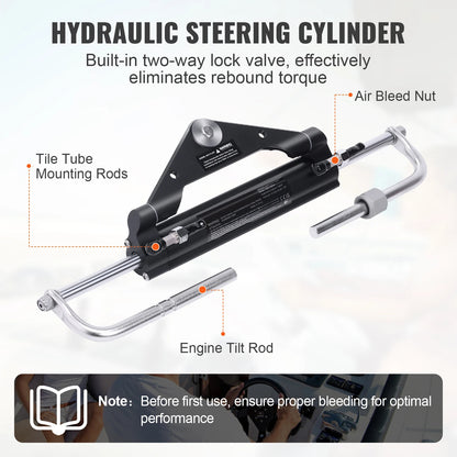 150HP Hydraulic Outboard Steering Kit