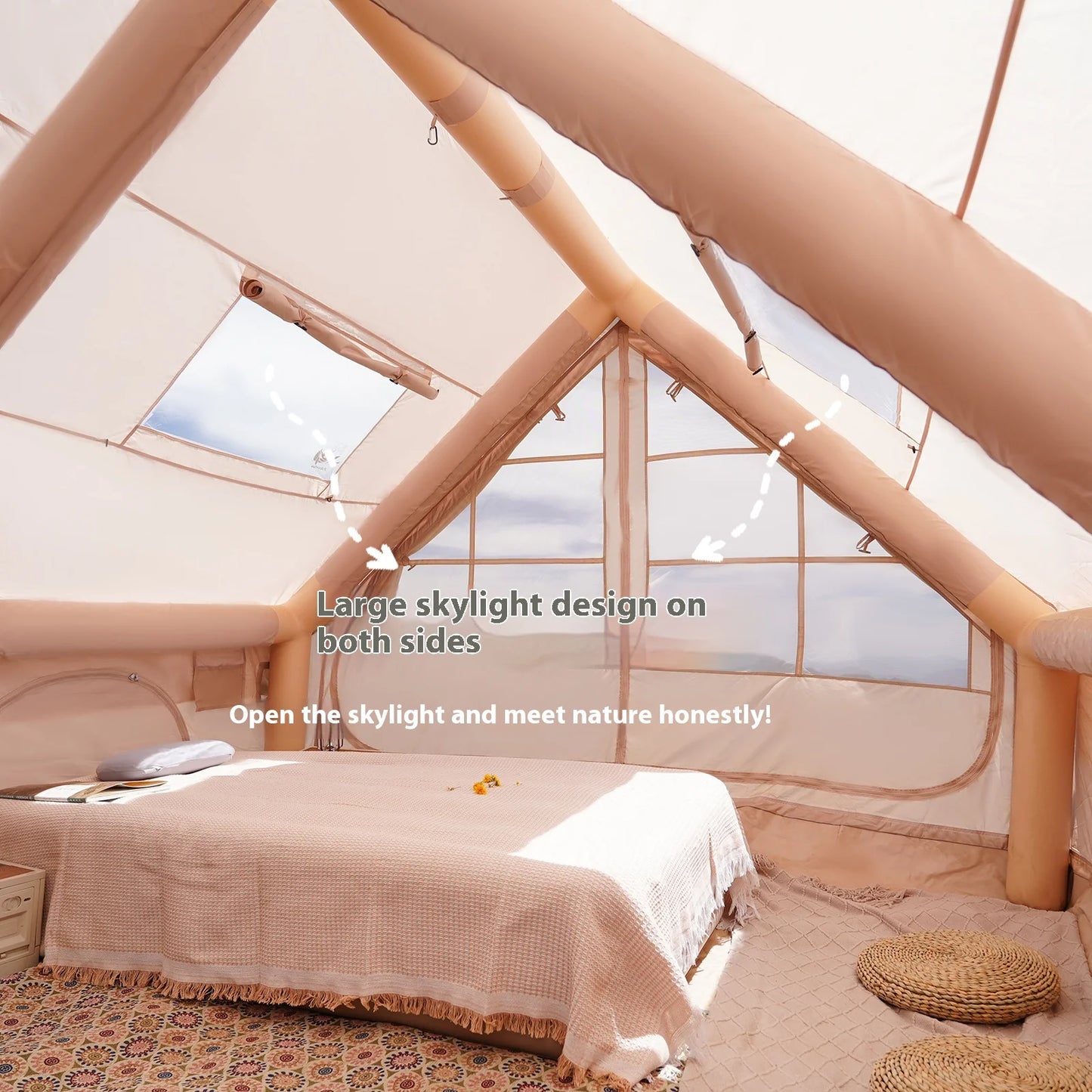 Inflatable 4/6/8 Person Tent