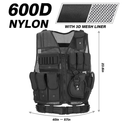 Multi-Pockets Breathable Vest