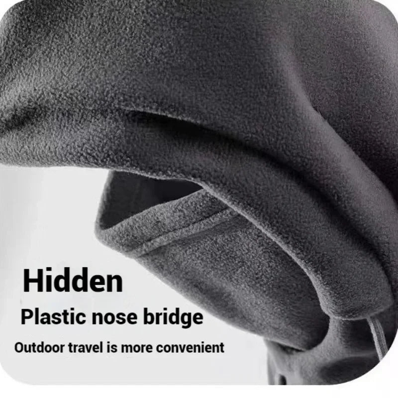 Warm Winter Hat with Mask and Gaiter For Men / Women