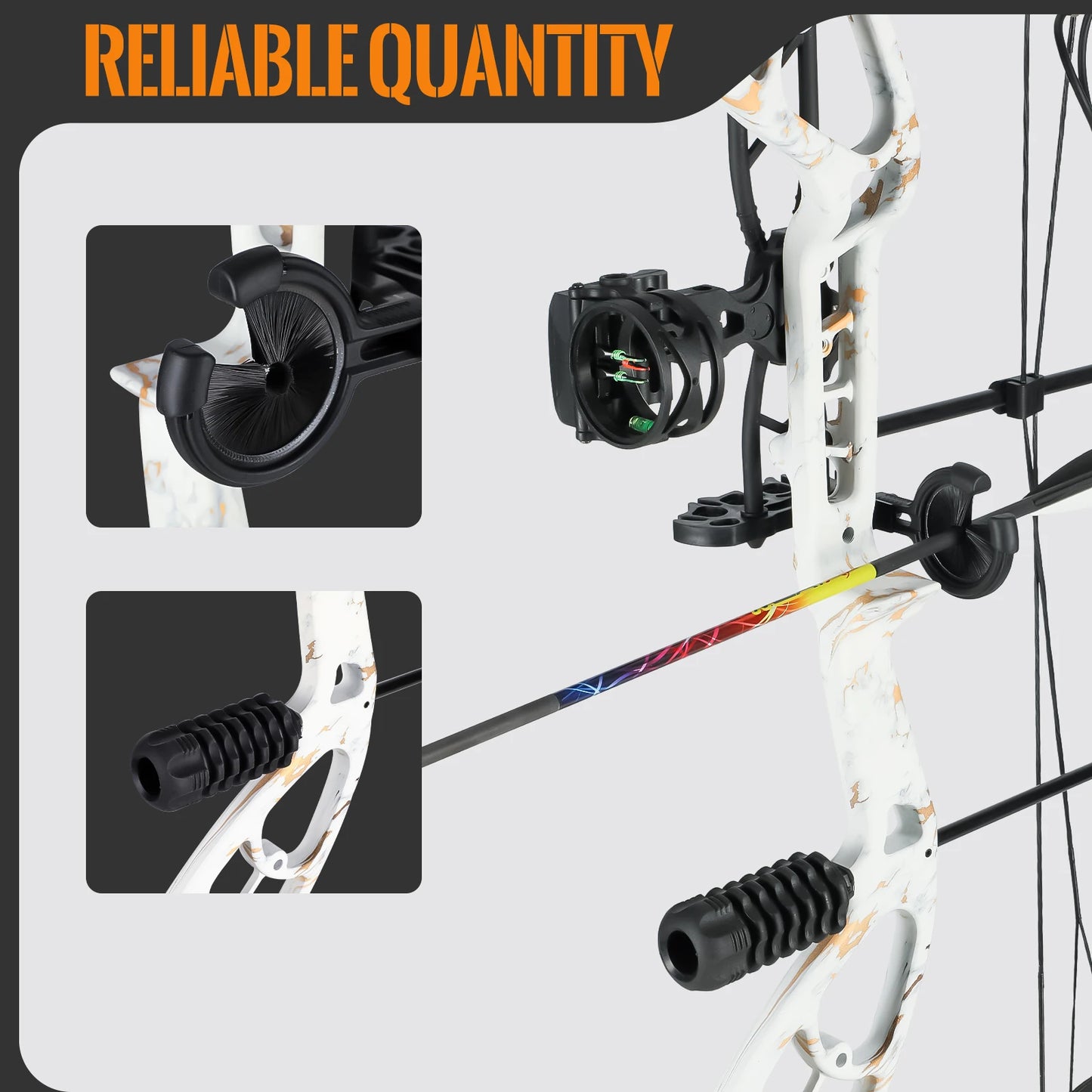 Lightweight Archery Compound Bow Kit for Hunting and Shooting