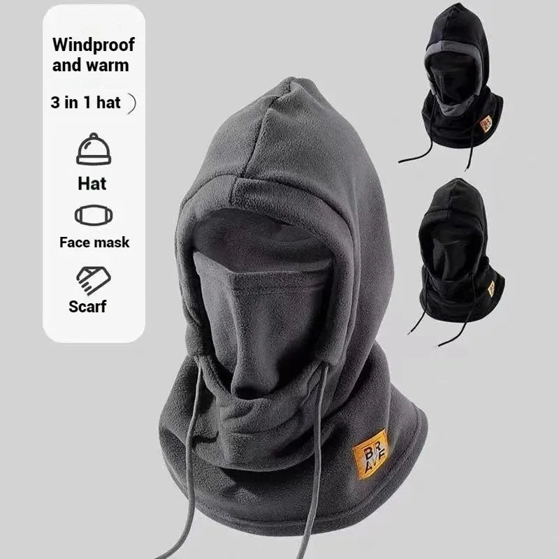 Warm Winter Hat with Mask and Gaiter For Men / Women