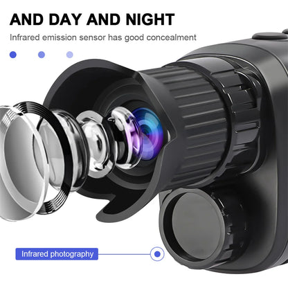 Digital Night Vision HD Infrared Monocular For Hunting, Camping, Travel