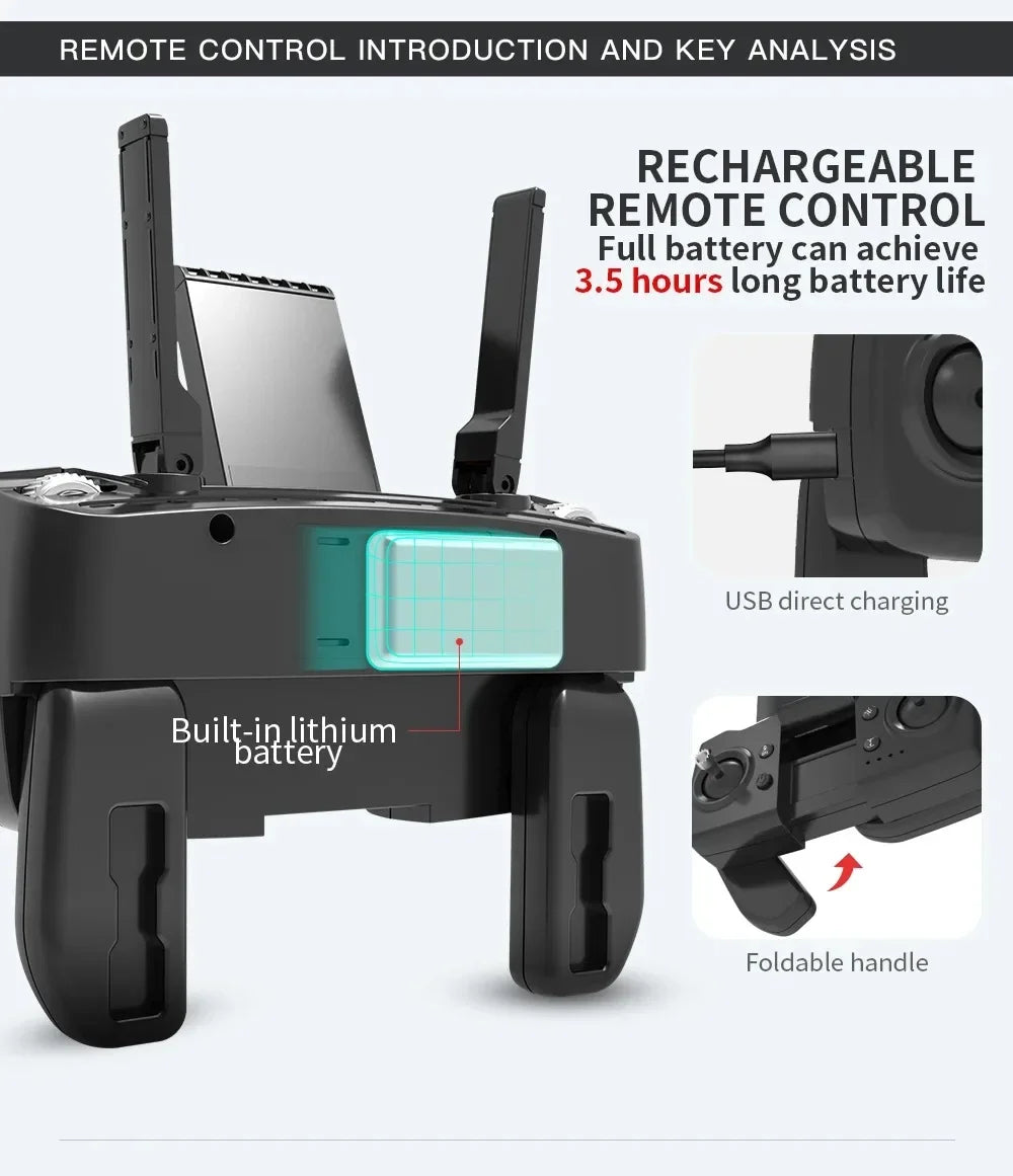 Pro GPS Dual Camera Drone