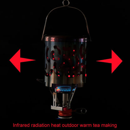 Stainless Steel Mini Tent Heater (For The BIG Tent)