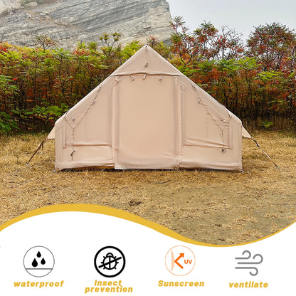 Inflatable Camping Tent Easy Setup Waterproof Windproof Outdoor Self-Supporting blow up tent portable house hiking