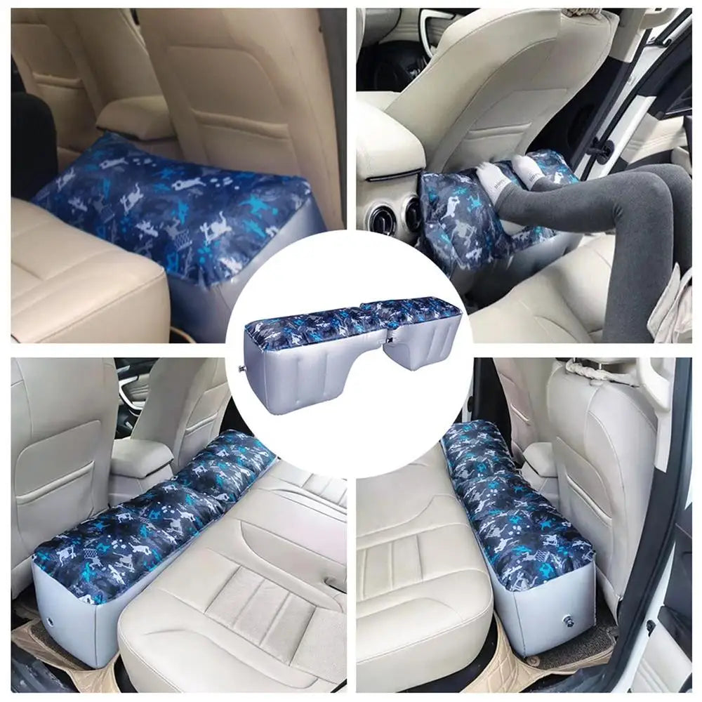 Universal Self-propelled Car Air Mattress Rear Seat Foot Gap Cushion