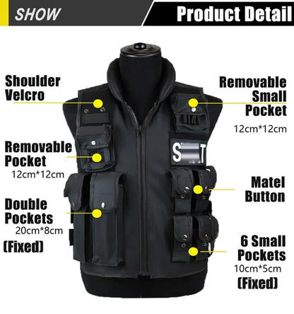Multi Pockets Tactical Vest