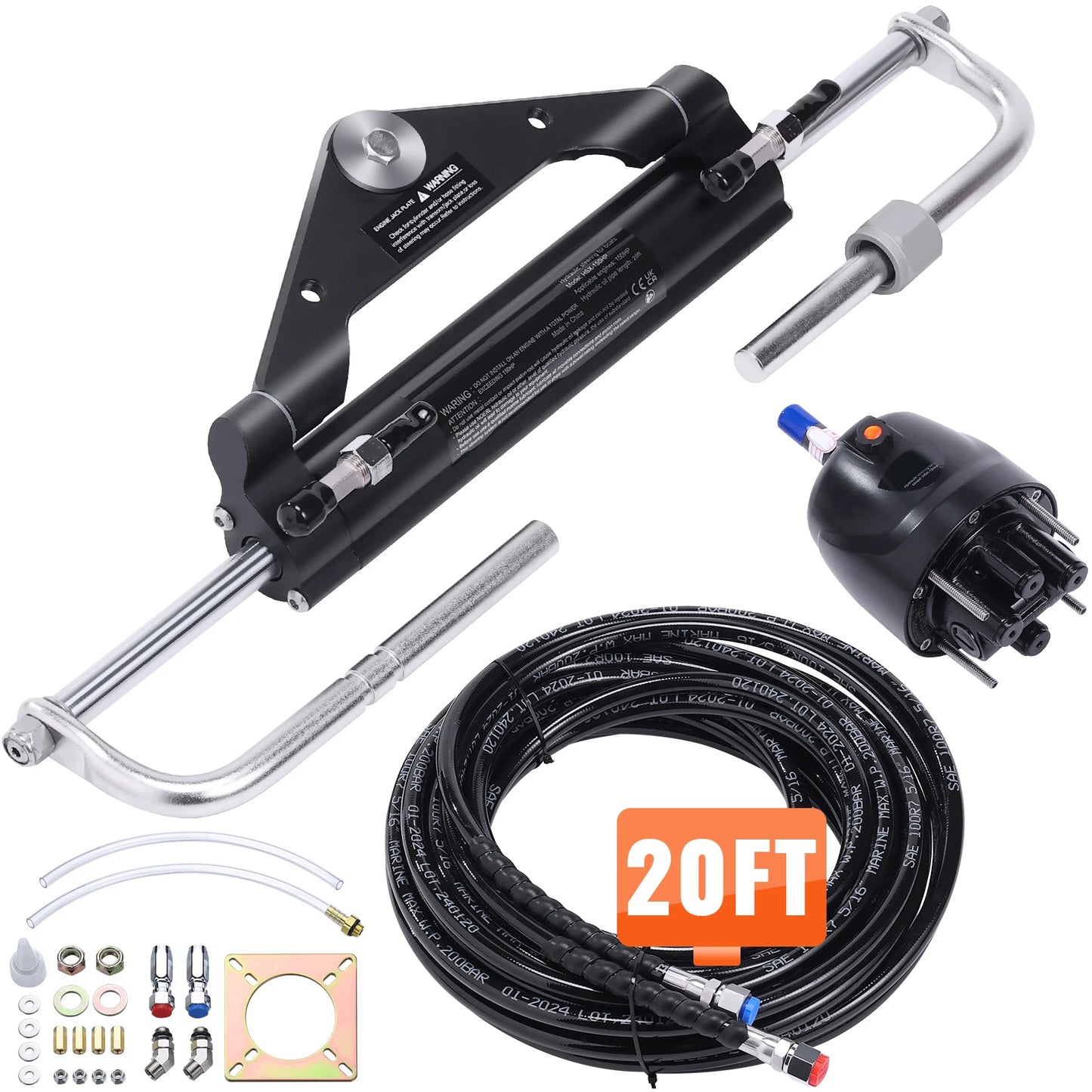 150HP Hydraulic Outboard Steering Kit
