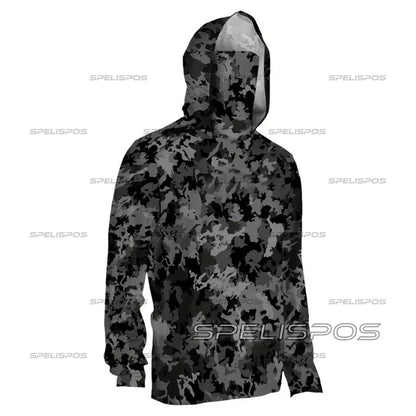 Men's Long Sleeve Fishing Hoodie Sailing Shirt