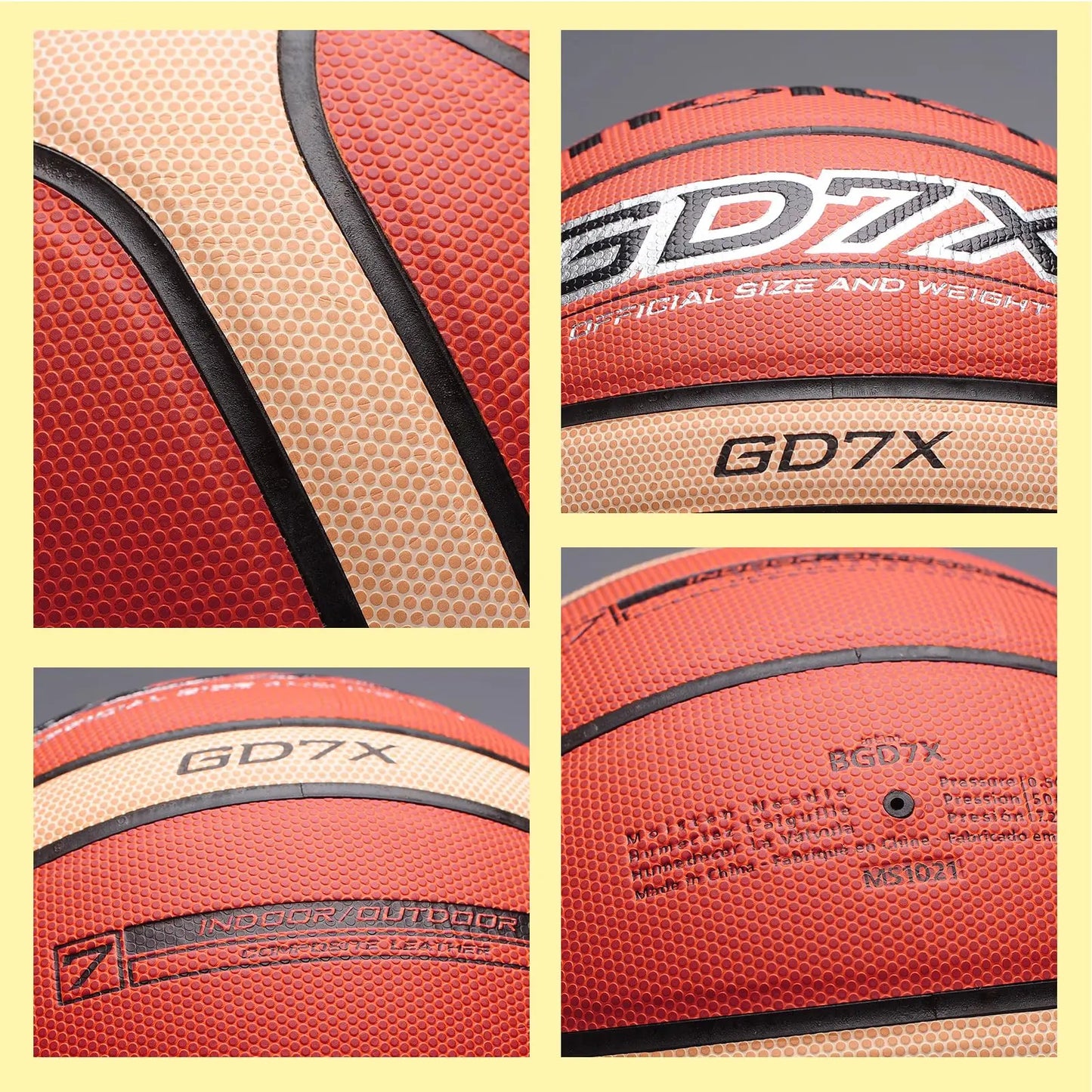 Rubber Indoor Outdoor Basketball