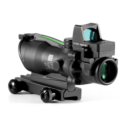 Adjustable 4x32 Red Dot 1x  4x  Red Dot Rifle Scope