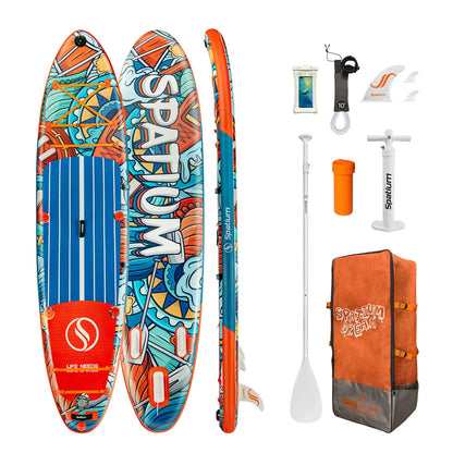 Inflatable Paddle Board With Backpack