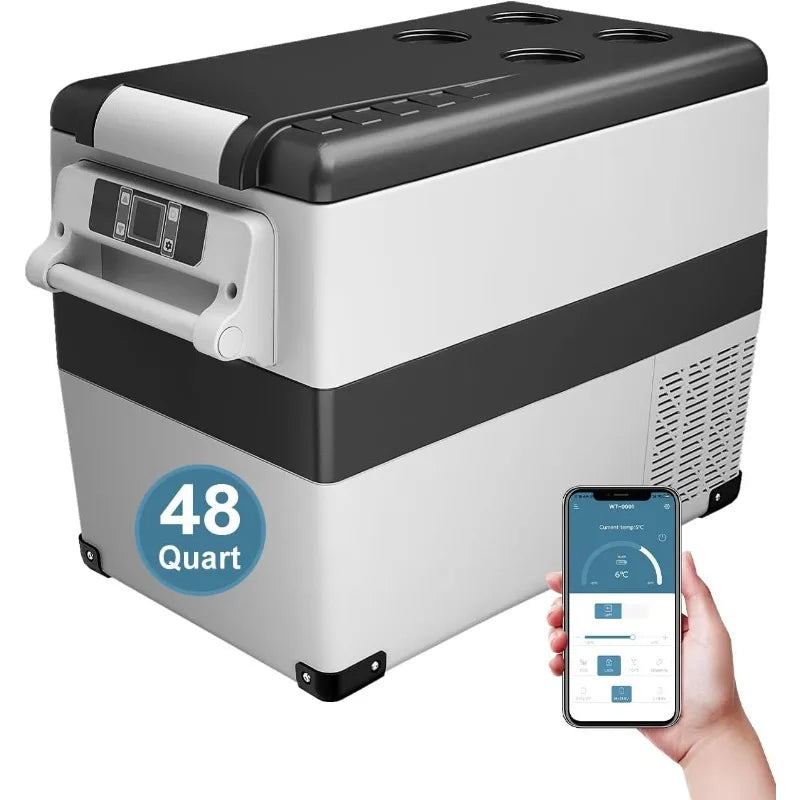 Portable 12V / 48qt Refrigerator / AC / DC Electric Cooler