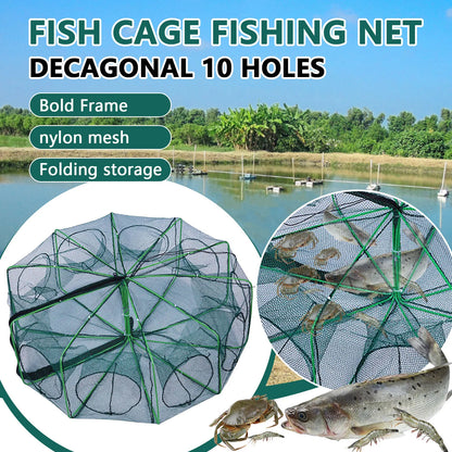 Nylon Folding Lobster / Shrimp / Crab / Fish Cage / Trap