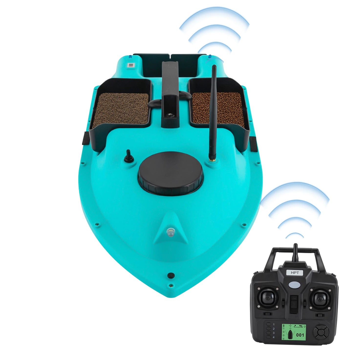 Rechargeable GPS Fishing Bait Boat