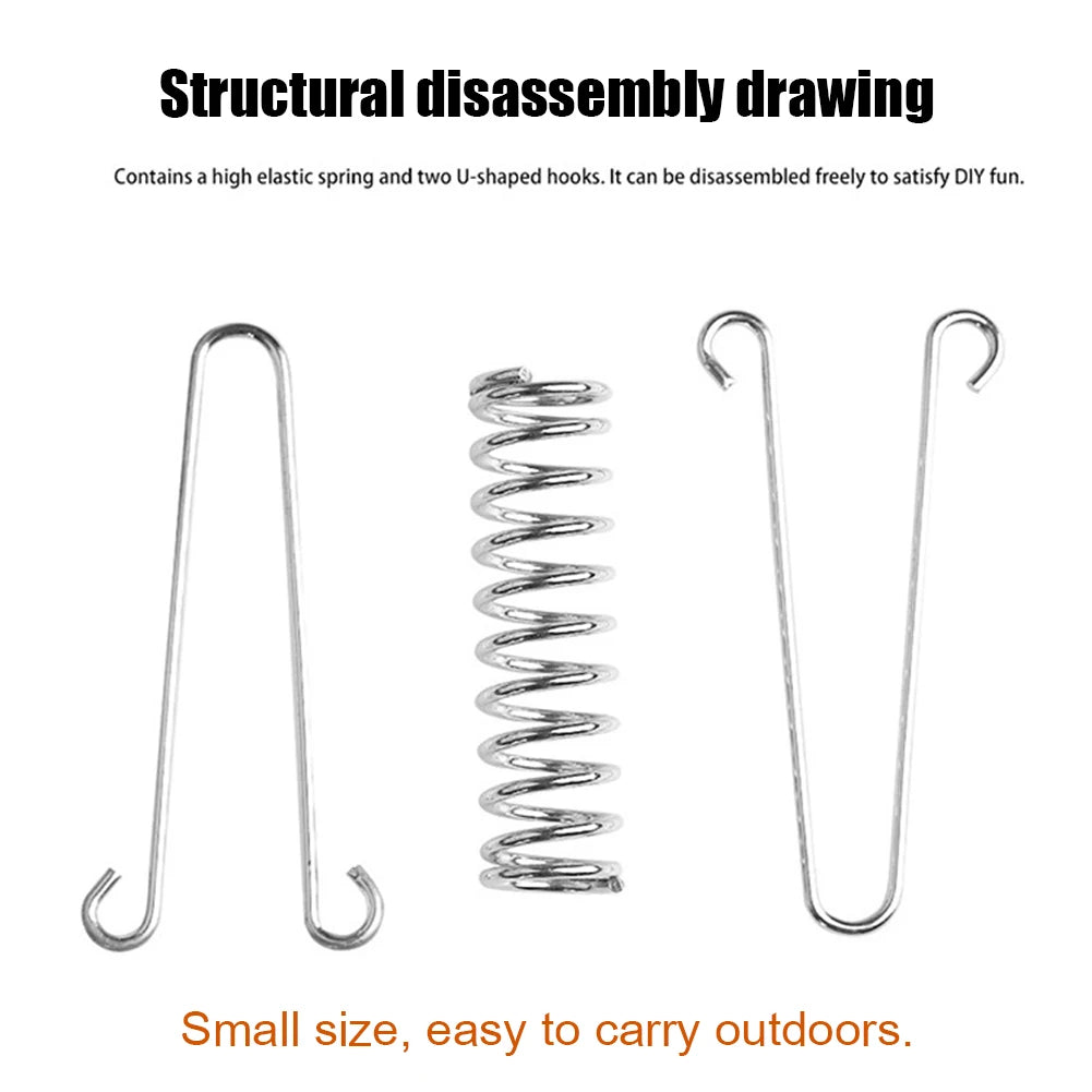 Spring Loaded Wind Resistance Hook Buckles