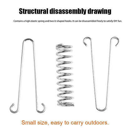 Spring Loaded Wind Resistance Hook Buckles