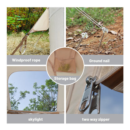 Inflatable Camping Tent Easy Setup Waterproof Windproof Outdoor Self-Supporting blow up tent portable house hiking