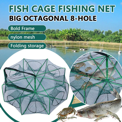 Nylon Folding Lobster / Shrimp / Crab / Fish Cage / Trap