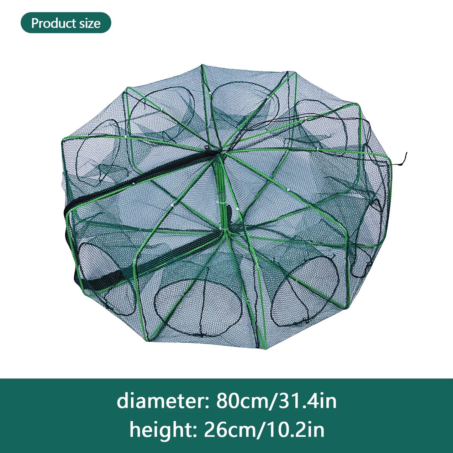 Nylon Folding Lobster / Shrimp / Crab / Fish Cage / Trap