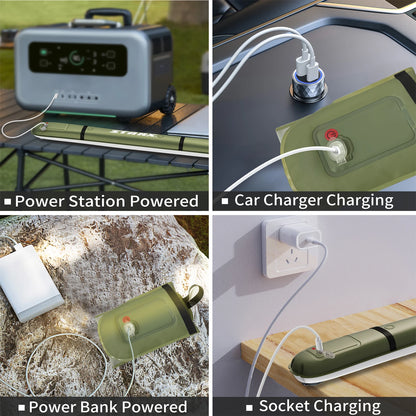 Rechargeable Camping Strong Light Waterproof 2000 mAh Tent Lamp