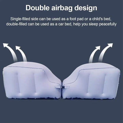 Universal Self-propelled Car Air Mattress Rear Seat Foot Gap Cushion