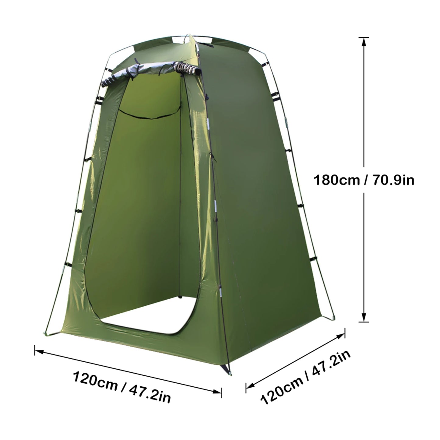 Tent for Shower 6FT Privacy Changing Room for Toilet/Shower.