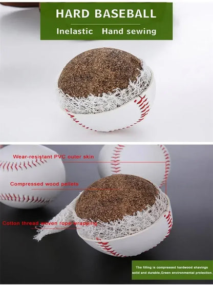 1PC Baseball No. 9 Softball Hardball Kids Men's Training Standard