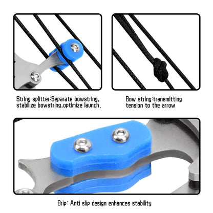 Mini Compound Bow and Arrows Set for Adults, Teens, Beginners for Target Practice & Shooting Entertainment