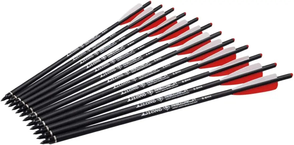 12pcs Crossbow Bolts Carbon Arrows