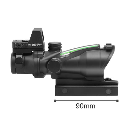 Adjustable 4x32 Red Dot 1x  4x  Red Dot Rifle Scope