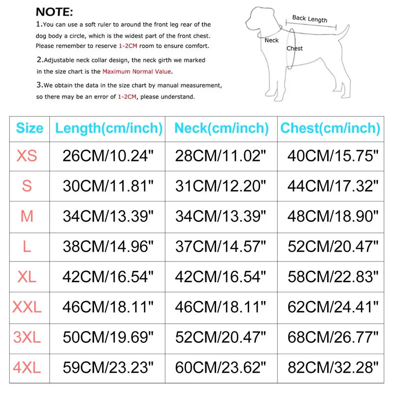 Warm Winter Waterproof Fleece Dog Jacket/Harness