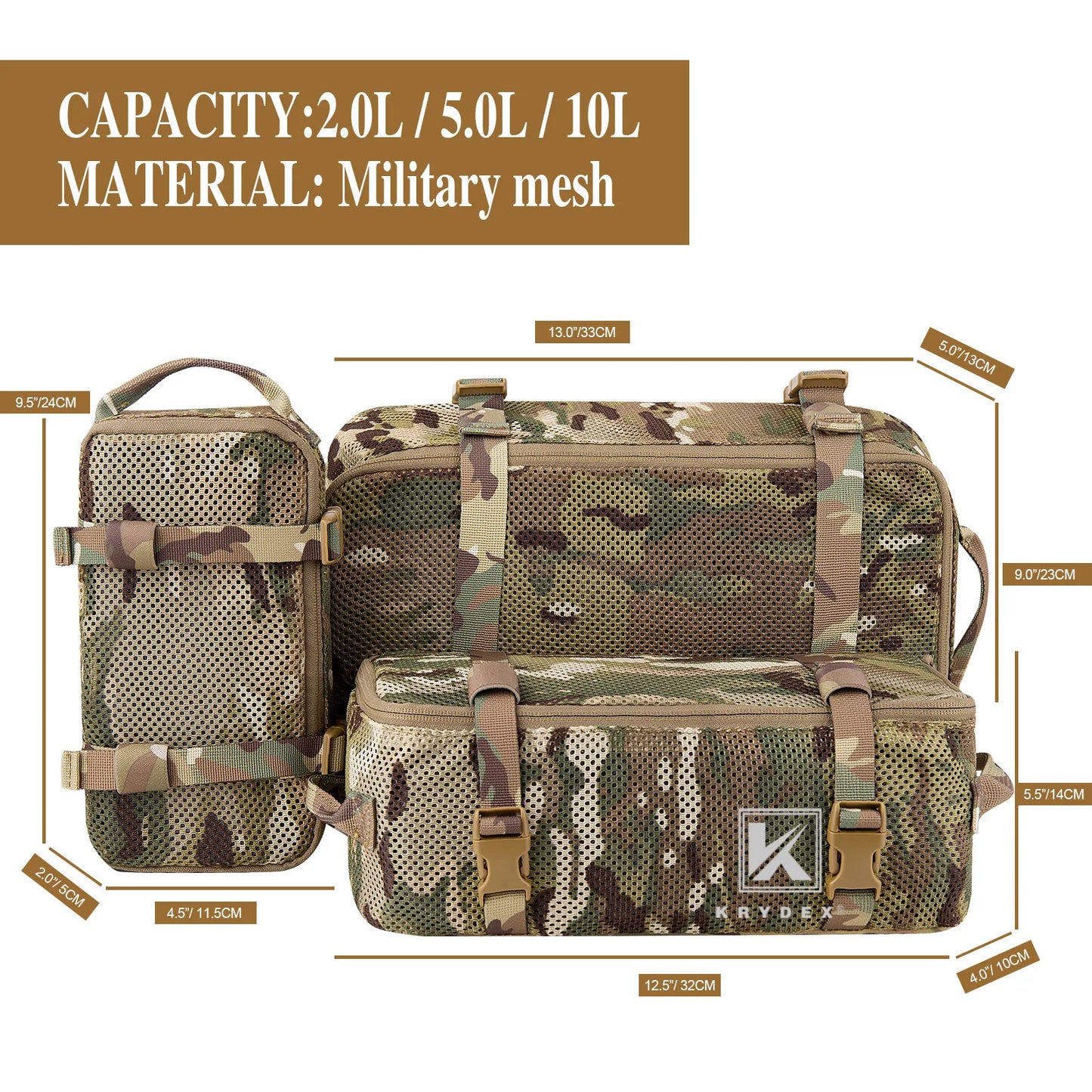 Modular Backpack Organizer Travel Cases