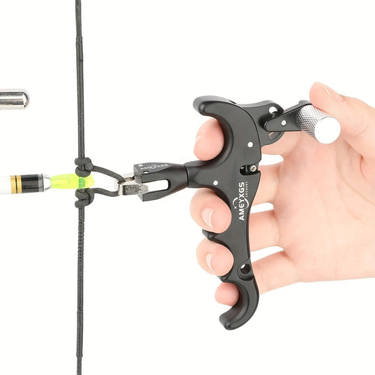 1pc 4 Finger Compound Bow Release