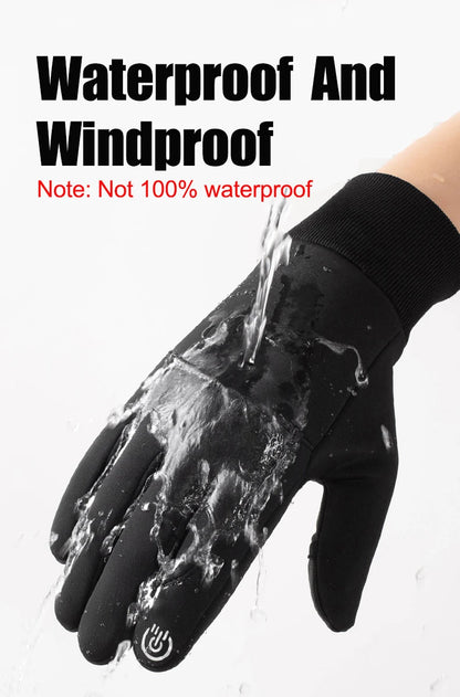 Men / Women Waterproof Winter Flip Open Two Finger Gloves
